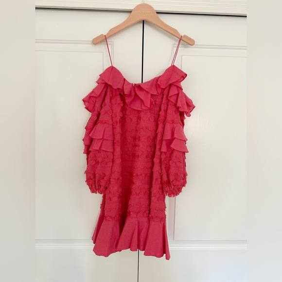 Alexis Calypso Cold Shoulder Dress Size S - Picture 4 of 8